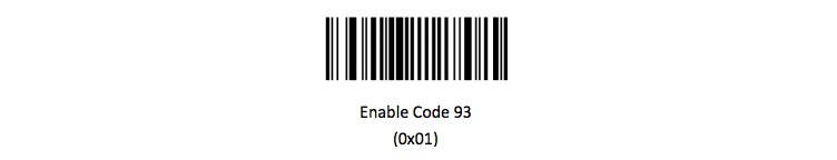 Barcode C93