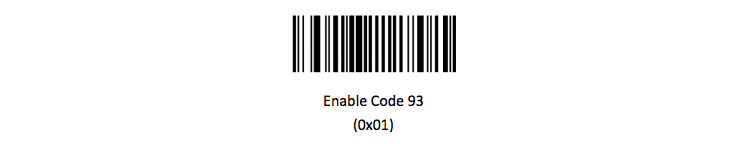  Barcode C93